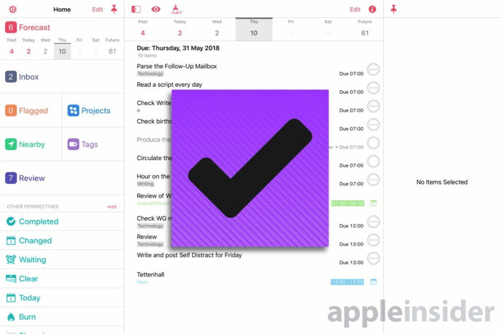 OmniFocus organiza tareas con inteligencia artificial 2 OmniFocus